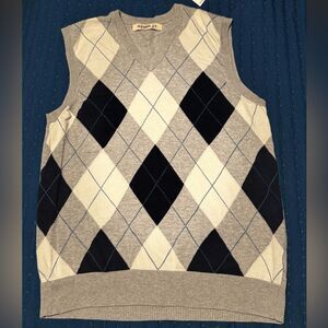 Old Navy Gray V-Neck Sweater